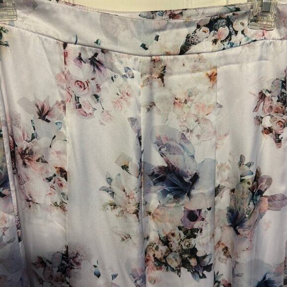 Show Me Your MuMu Maxi floral skirt multi colored L - Picture 8 of 9